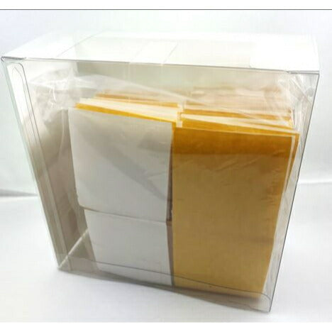AKテープ粘着付 カットパック50mm×50mm(白) 50組 アラコー