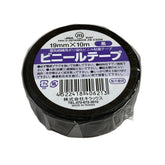 キラックス ビニールテープ 10巻パック 19mmx10M 黒