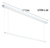 川口技研 室内用ホスクリーン昇降式(操作ヒモタイプ)UTM型 UTM-L-W
