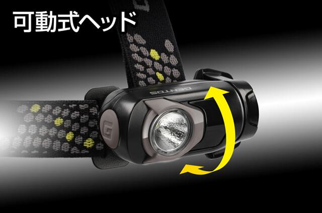 GENTOS ゲインテック リフレクターレンズヘッドライト GT-701D
