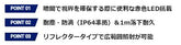 GENTOS CPシリーズ コンパクトヘッドライトサブ赤色搭載ブラック CP-195DB