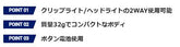 GENTOS 2WAYコンパクトヘッドライトイエロー HC-24YG