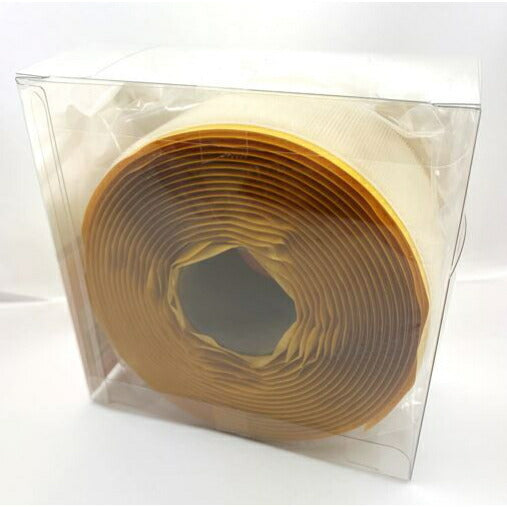 AKテープ粘着付　50mm×5m(白)A面　オス　1巻　アラコー