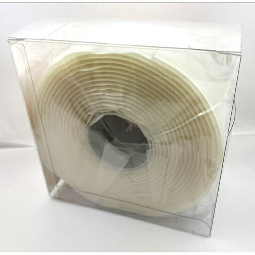 AKテープ粘着付　50mm×5m(白)B面　メス　1巻　アラコー
