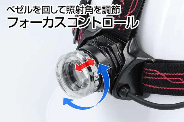 GENTOS　Gシリーズ　ヘッドライトハイブリッド　GH-201RG
