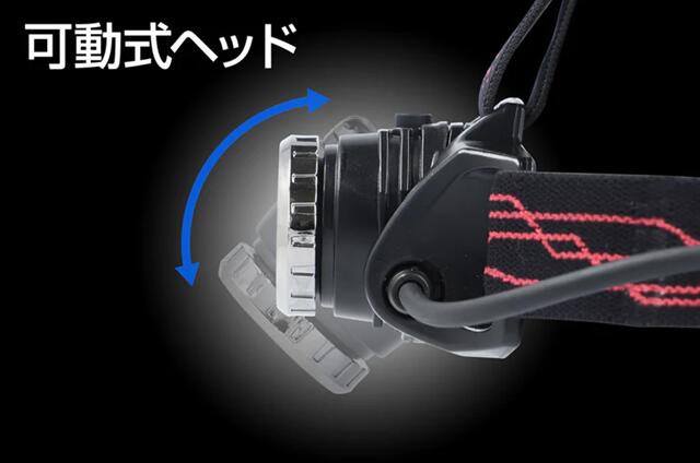 GENTOS　Gシリーズ　長時間照射ヘッドライトハイブリッド　GH-203RG