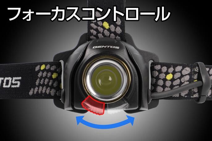GENTOS　ヘッドベイダー BOX着脱式ヘッドライト充電式　HV-1000R