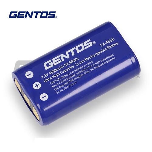GENTOS　TX-D434R専用充電池　TX-48SB