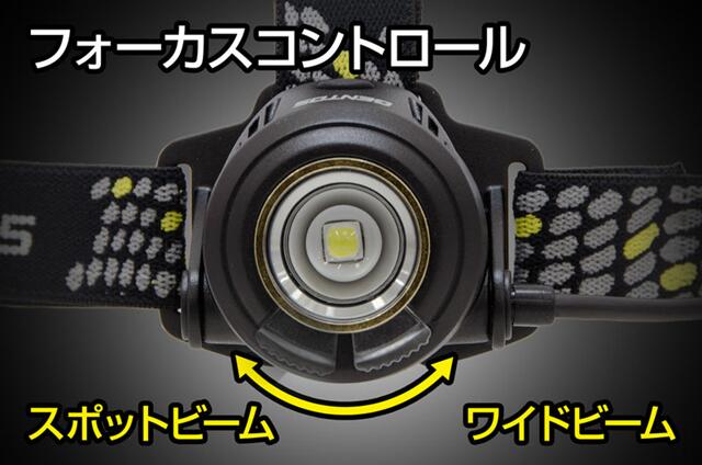 GENTOS　リバティBOX着脱式ヘッドライト充電式　LY-217R