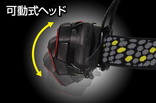 GENTOS　ﾀﾞﾌﾞﾙｽﾀｰ ｻﾌﾞredﾍｯﾄﾞﾗｲﾄ　WS-643HD
