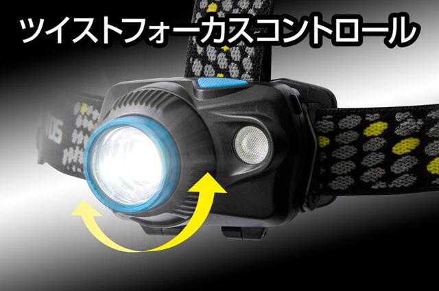 GENTOS　ﾀﾞﾌﾞﾙｽﾀｰ ｻﾌﾞredﾍｯﾄﾞﾗｲﾄ　WS-543HD