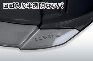 GENTOS　GRIT AIR＋ ﾍｯﾄﾞﾗｲﾄ用ﾍﾙﾒｯﾄ 通気口ﾓﾃﾞﾙﾌﾞﾗｯｸ　GH02VA-BK